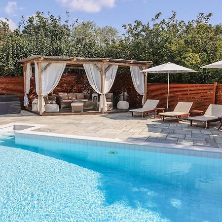 Beachside Villa Causton With Private Pool 斯基亚索斯镇 外观 照片